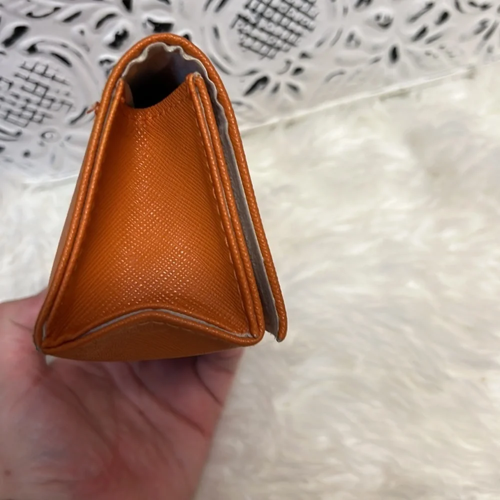 EUC s993 Tory Burch Eyeglasses Case, Orange Eyeglasses Case​​​ - Picture 6 of 6